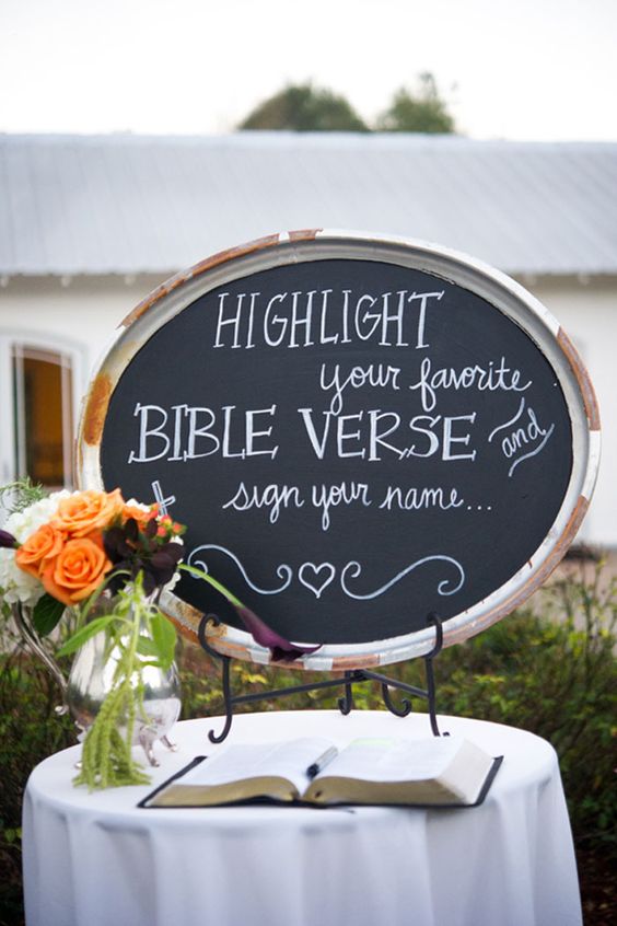 10 Ways to Incorporate Bible Verses in Your Wedding | The Internet's Maid of Honor
