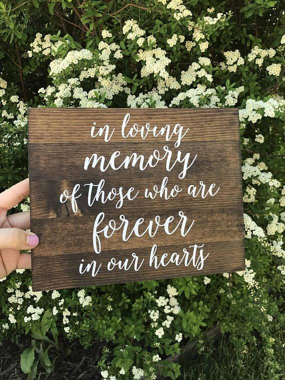 10 ways to remember lost loved ones at your wedding | The Internet's Maid of Honor