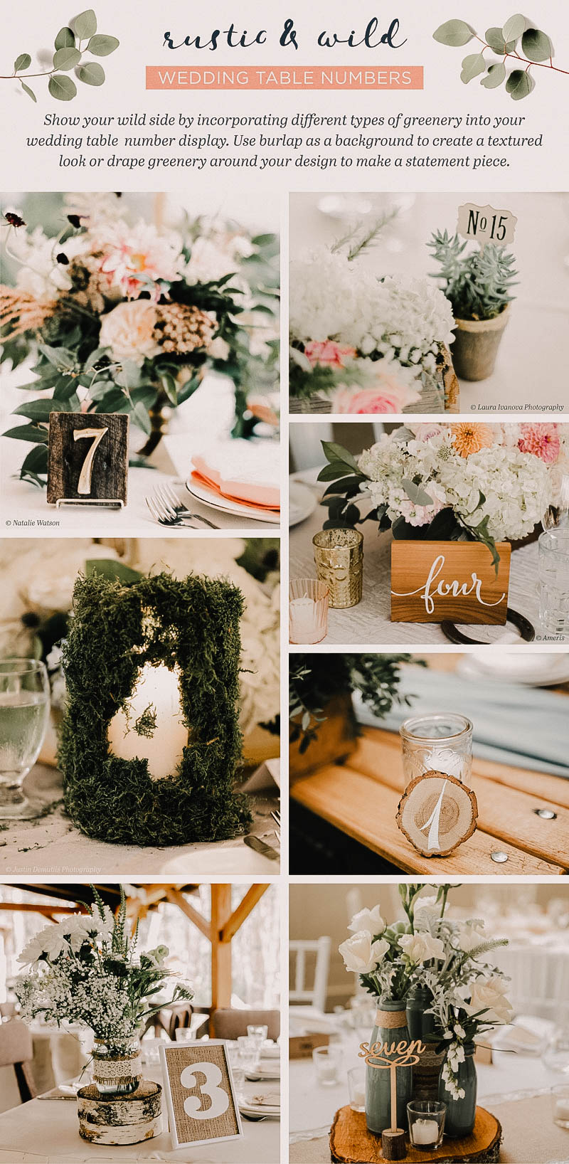 Table Numbers: DIY, Etsy products & More | Kayla's Five Things