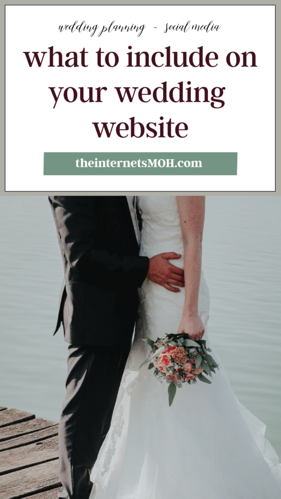 What to include on your wedding website | The Internet's Maid of Honor