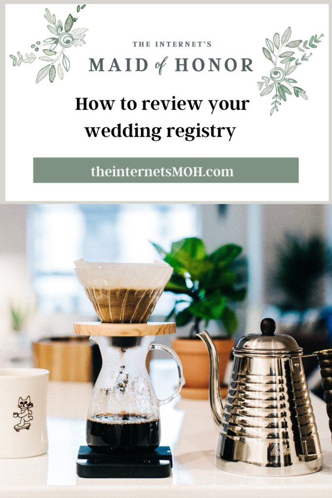 How To Set Up Your Wedding Registry